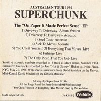 Superchunk - On Paper It Made Perfect Sense (EP)