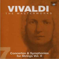 English Concert - Vivaldi: The Masterworks (CD 7) - Concertos & Symphonies For Strings Vol. 2