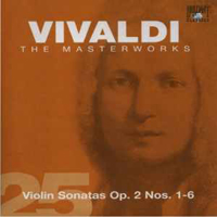 English Concert - Vivaldi: The Masterworks (CD 25) - Violin Sonatas Op. 2 Nos. 1-6