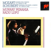 Murray Perahia - Mozart - Sonata For 2 Pianos In D Major, K. 448; Schubert - Fantasia For Piano, 4 Hands In F Minor, D. 940
