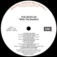 Beatles - With The Beatles (LP)