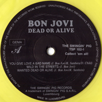Bon Jovi - Dead Or Alive (LP 1)
