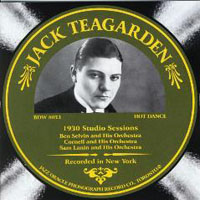 Jack Teagarden And His Orchestra - 1930 Studio Sessions