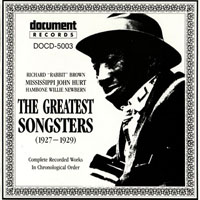 Mississippi John Hurt - The Greatest Songsters (1927-1929)