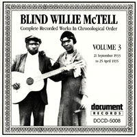 Blind Willie McTell - Complete Recorded Works in Chronological Order, Vol. 3 (1933-1935)