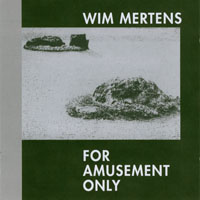 Wim Mertens - For Amusement Only