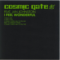 Cosmic Gate - I Feel Wonderful (Single)