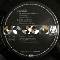 Black - Wonderful Life (12'' Single)