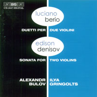 Luciano Berio - Duetti per due violini, Sonata for two violins