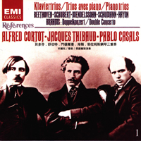 Alfred Cortot - Casals's Trio (Cortot, Thibaud, Casals): play Great Chamber Works (CD 1)