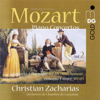 Christian Zacharias - Mozart - Piano Concertos, Vol. 2 