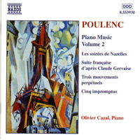 Olivier Cazal - Poulenc: Piano Music Vol. 1 - Eight Nocturnes; Promenades; Three Intermezzi (CD 2)