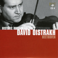 David Oistrakh - Historic Russian Archives: David Oistrakh (CD 4)
