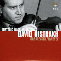 David Oistrakh - Historic Russian Archives: David Oistrakh (CD 5)