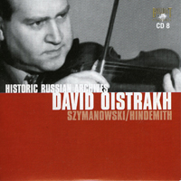 David Oistrakh - Historic Russian Archives: David Oistrakh (CD 8)