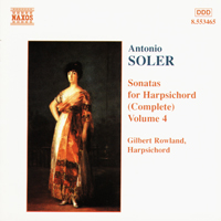 Gilbert Rowland - Antonio Soler: Sonatas For Harpsichord Vol. 4