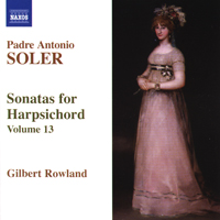 Gilbert Rowland - Antonio Soler: Sonatas For Harpsichord Vol. 13