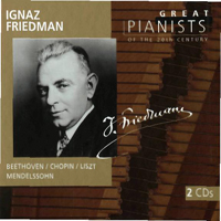 Ignaz Friedman - Great Pianists Of The 20Th Century (Ignaz Friedman) (CD 2)