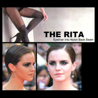 Rita - Eyeliner Into Nylon Back Seam