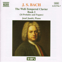 Jeno Jando - J.S. Bach - The Well-Tempered Clavier, Book 1 (CD 1)