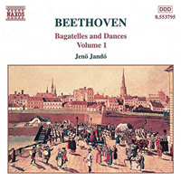 Jeno Jando - Ludwig van Beethoven - Bagatelles & Dances, Vol. 1