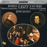 Jeno Jando - F. Liszt - Piano Transcriptions of Schubert and Rossini