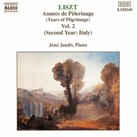 Jeno Jando - F. Liszt - Annees de Pelerinage (CD 2: Deuxieme annee)