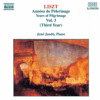 Jeno Jando - F. Liszt - Annees de Pelerinage (CD 3: Troisieme annee)