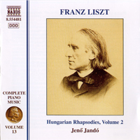 Jeno Jando - F. Liszt - Complete Hungarian Rhapsodies (CD 2)