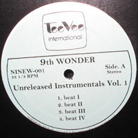9th Wonder - Unreleased Instrumentals Vol. 1