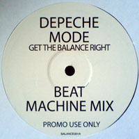 Depeche Mode - Get The Balance Right (vs. Beat Machine) Vinyl (Promo)
