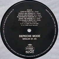 Depeche Mode - The Singles, 1981-85 (Japan Edition) [LP]