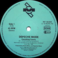 Depeche Mode - Everything Counts (Remix) [12'' Single]