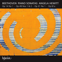 Angela Hewitt - Beethoven - Piano Sonatas Op.14 No.1, Op.49 Nos.1&2, Op.31 No.1, Op.81a
