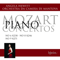 Angela Hewitt - Mozart: Piano Concertos No.6, 8, 9