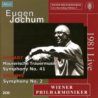 Wiener Philharmoniker - Mozart - Maurerische Trauermusik & Symphony No. 41, Brahms - Symphony No.2 (CD 1)