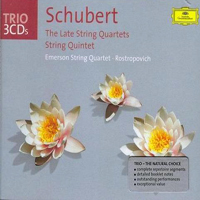 Emerson String Quartet - F. Schubert - Late String Quartets, String Quintet (CD 2)