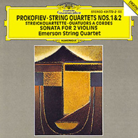 Emerson String Quartet - S. Prokofiev: String Quartets Nos. 1 & 2; Sonata for 2 Violins