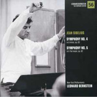 Leonard Bernstein - Leonard Bernstein: The Symphony Edition (CD 56): Jean Sibelius - Symphony No. 4 & 5