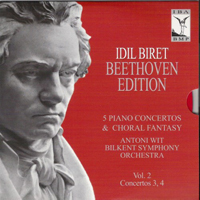 Idil Biret - Beethoven Edition - Complete Piano Concertos Vol. 2: Piano Concertos 3, 4