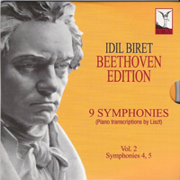 Idil Biret - Beethoven Edition - 9 Symphonies Vol. 2: Symphonies 4, 5