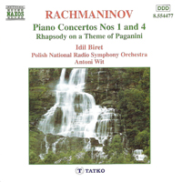 Idil Biret - Sergey Rachmaninov - Complete Piano Works (CD 10) Piano Concertos No.1, 4, Paganini Rhapsody
