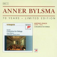 Anner Bijlsma - Anner Bylsma - 70 Years (Limited Edition 11 CD Box-set) [CD 11: Vivaldi]