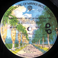 First Choice - Let Us Entertain You (LP)