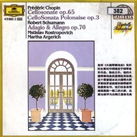 Mstislav Rostropovich - Rostropovitch & Argerich plays Great Works for Chello & Piano