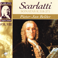 Pieter-Jan Belder - Domenico Scarlatti - Complete Keyboard Sonatas Vol. VIII: Sonatas K. 318-371 (CD 1)