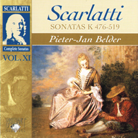 Pieter-Jan Belder - Domenico Scarlatti - Complete Keyboard Sonatas Vol. XI: Sonatas K. 476-519 (CD 2)