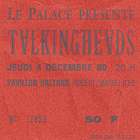 Talking Heads - Nogent Sur Marne 1980.12.04.