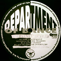 Robert Babicz - The Statement (EP) (as Department Of Dance)