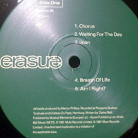 Erasure - Chorus (LP)